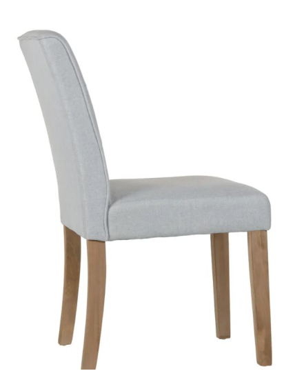 Silla BELMONT capitoné gris