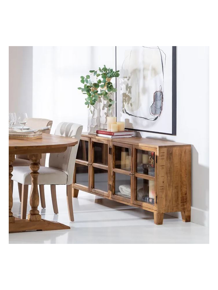 Aparador CAEN natural 160x35x71 cms