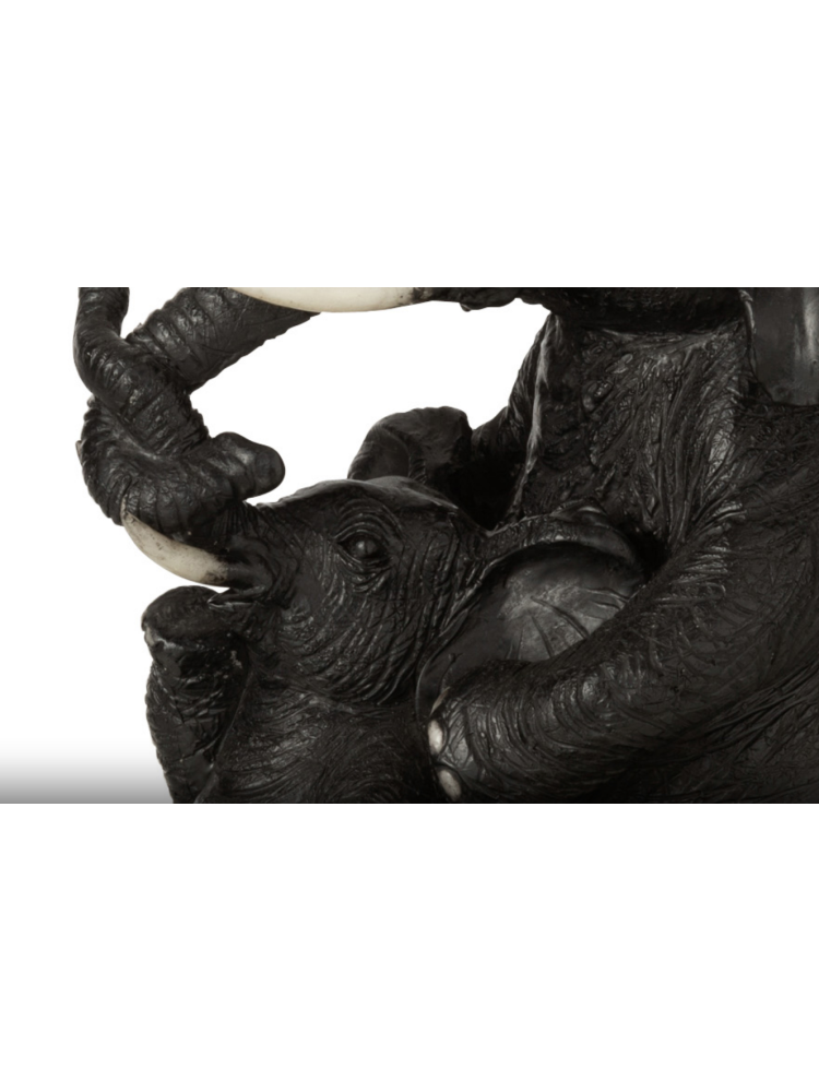 Figura  ELEFANTES Madre Sentada Bebe