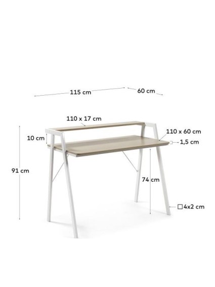 Escritorio MARCUS 115X60X91 cms