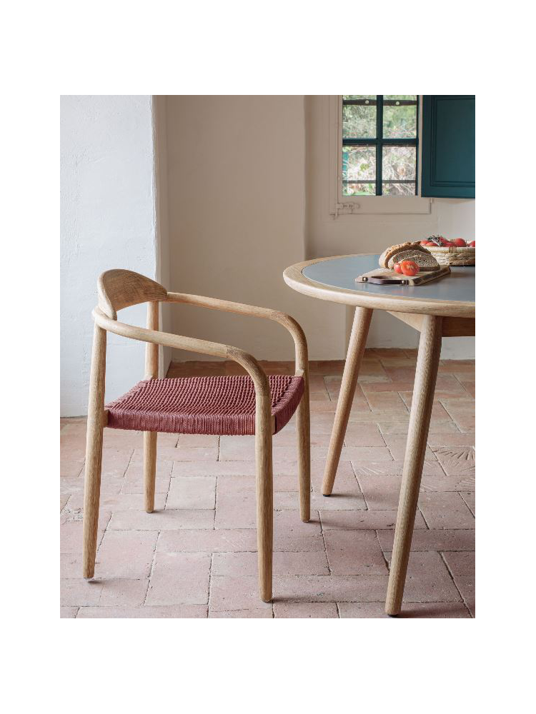 Silla PAPIER natural teja