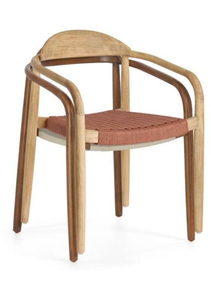 Silla PAPIER natural teja