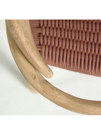 Silla PAPIER natural teja