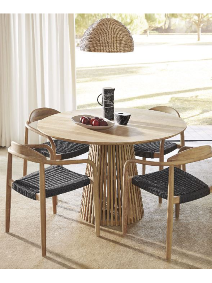 Silla PAPIER negro beige