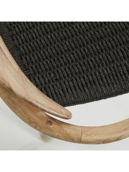 Silla PAPIER negro beige
