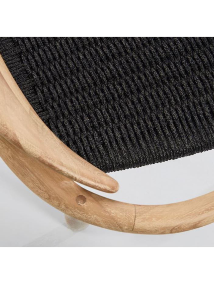Silla PAPIER negro beige