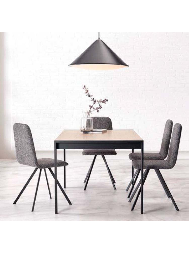 Mesa de comedor MILAN 120/200X90X75 cms