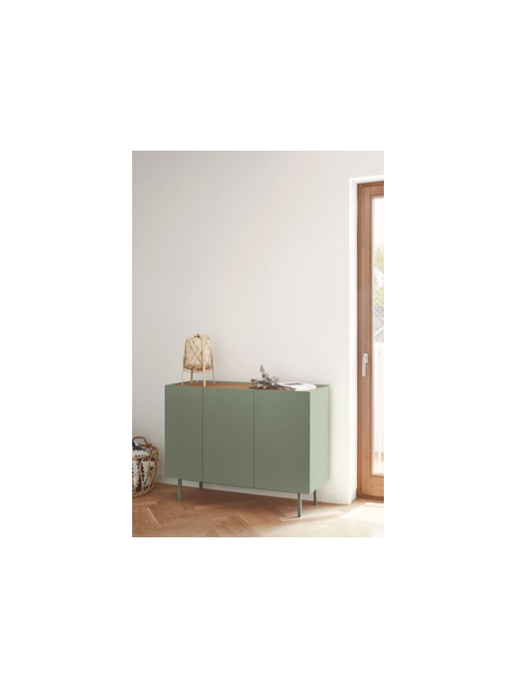 Aparador VIDAR 110x40x85 cms negro