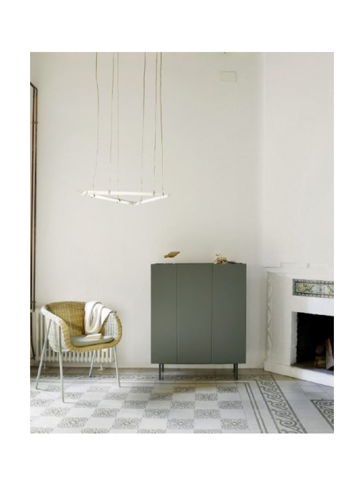 Auxiliar botellero  VIDAR 95x40x120cms verde
