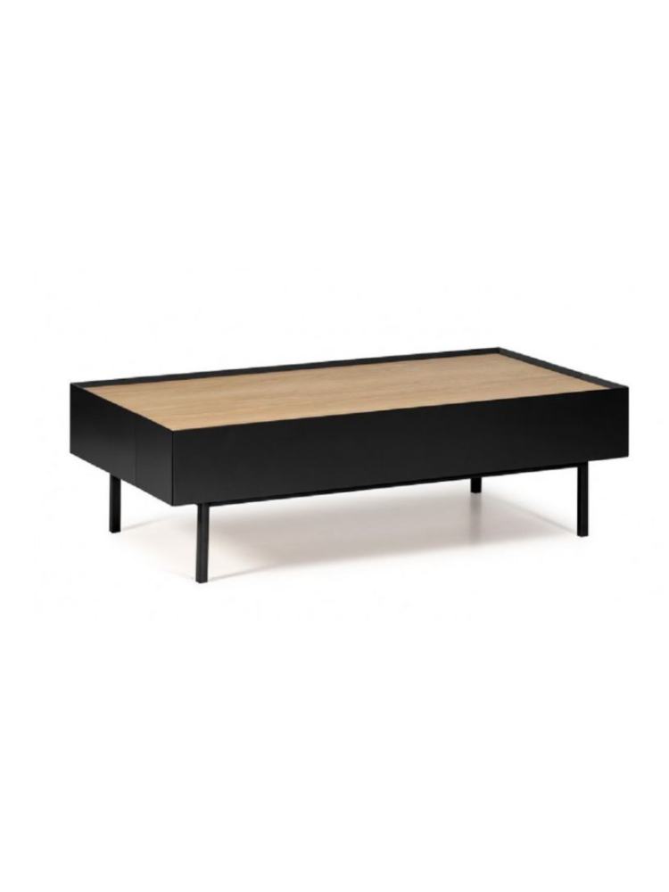 Mesa centro VIDAR 110x60x34 cms blanco Mesa centro VIDAR 110x60x34 cms blanco