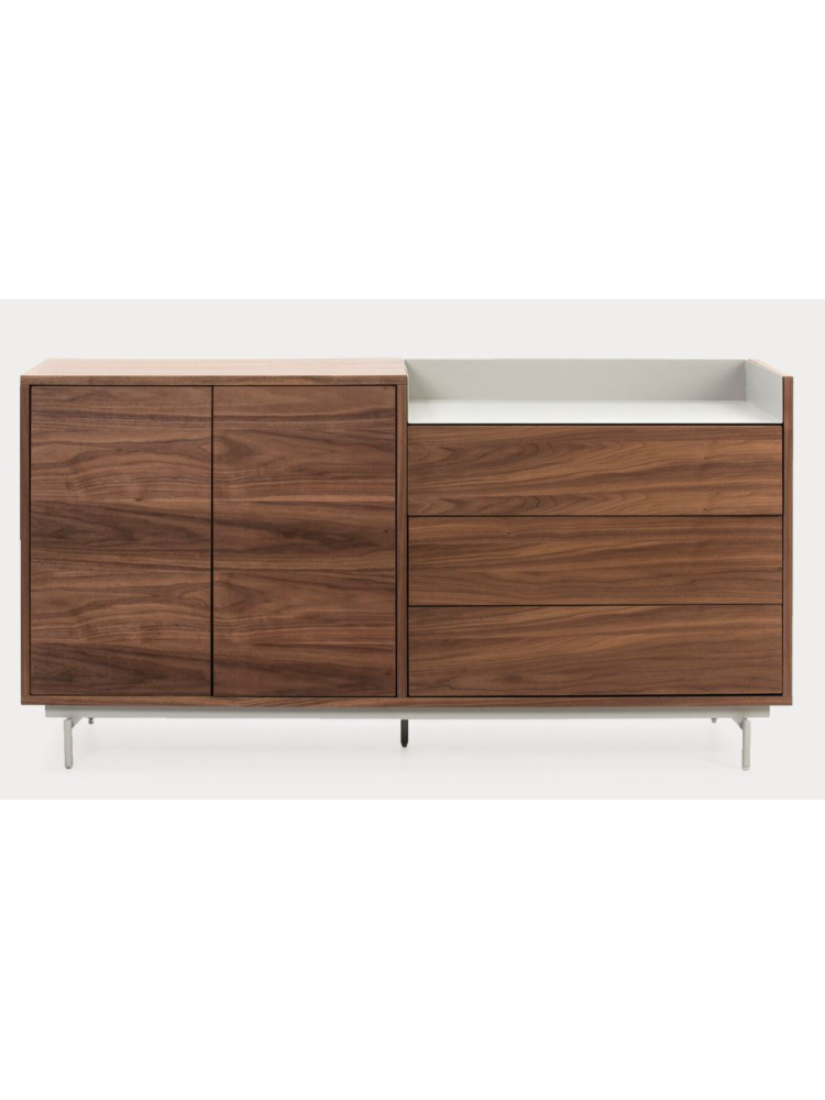 Aparador VALLEY 150x45x78 cms Roble/Azul Aparador VALLEY 150x45x78 cms Roble/Azul
