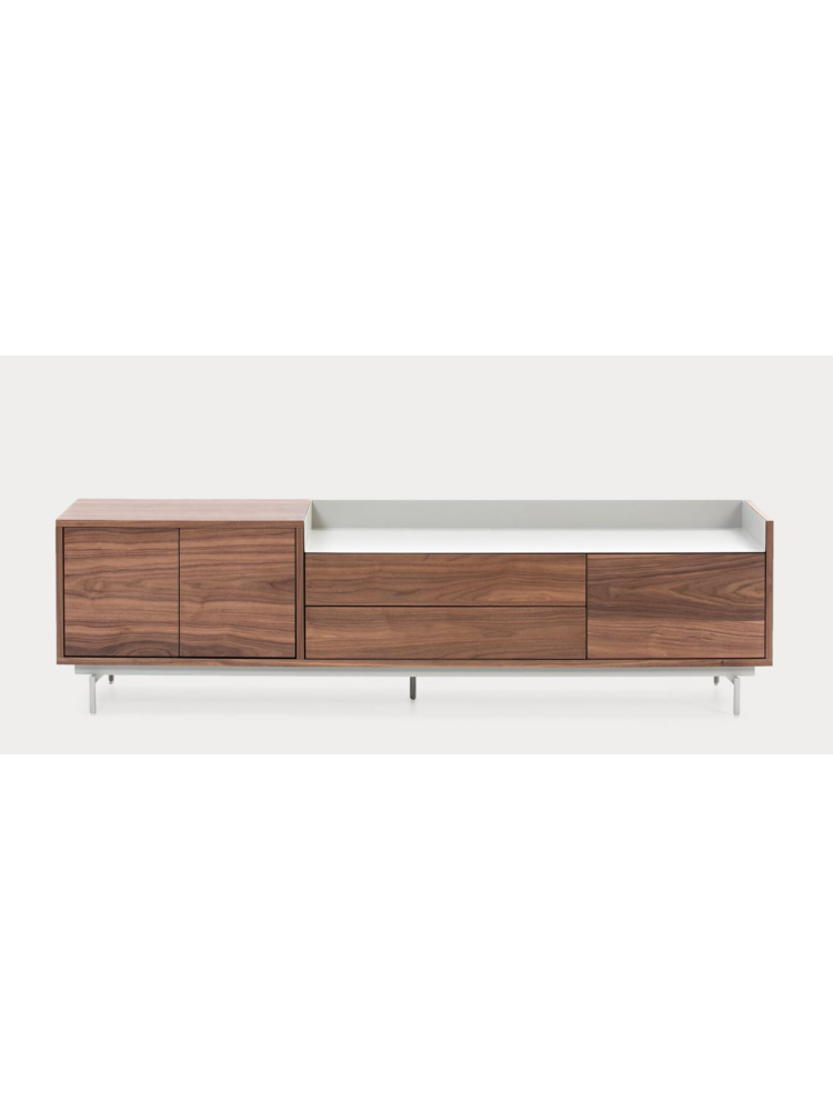 Mueble TV VALLEY 180x40x50 cms Roble/Gris