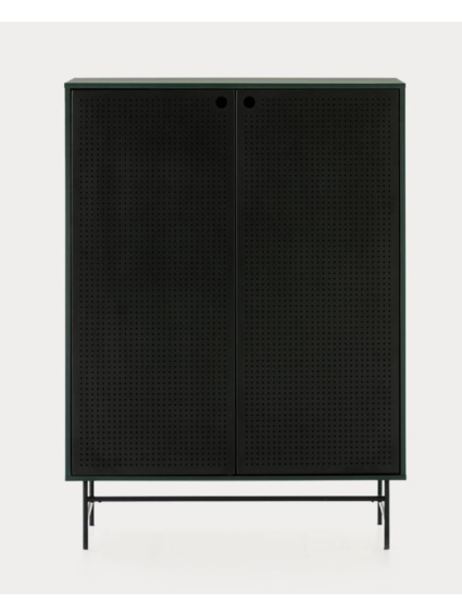 Auxiliar PUNTO 93x46x130 cms negro y azul oscuro