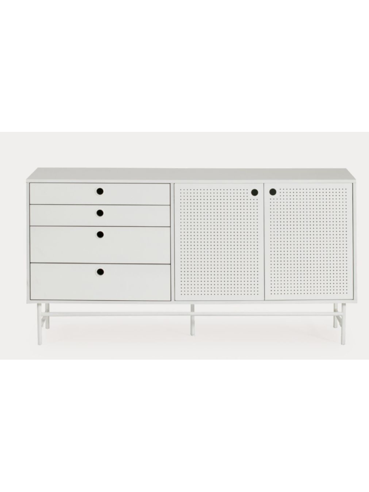 Aparador PUNTO 150x47x77 cms blanco