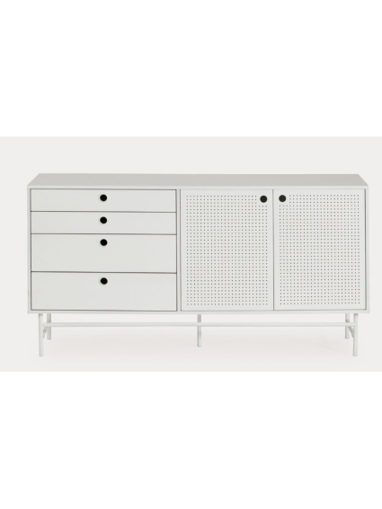 Aparador PUNTO 150x47x77 cms blanco