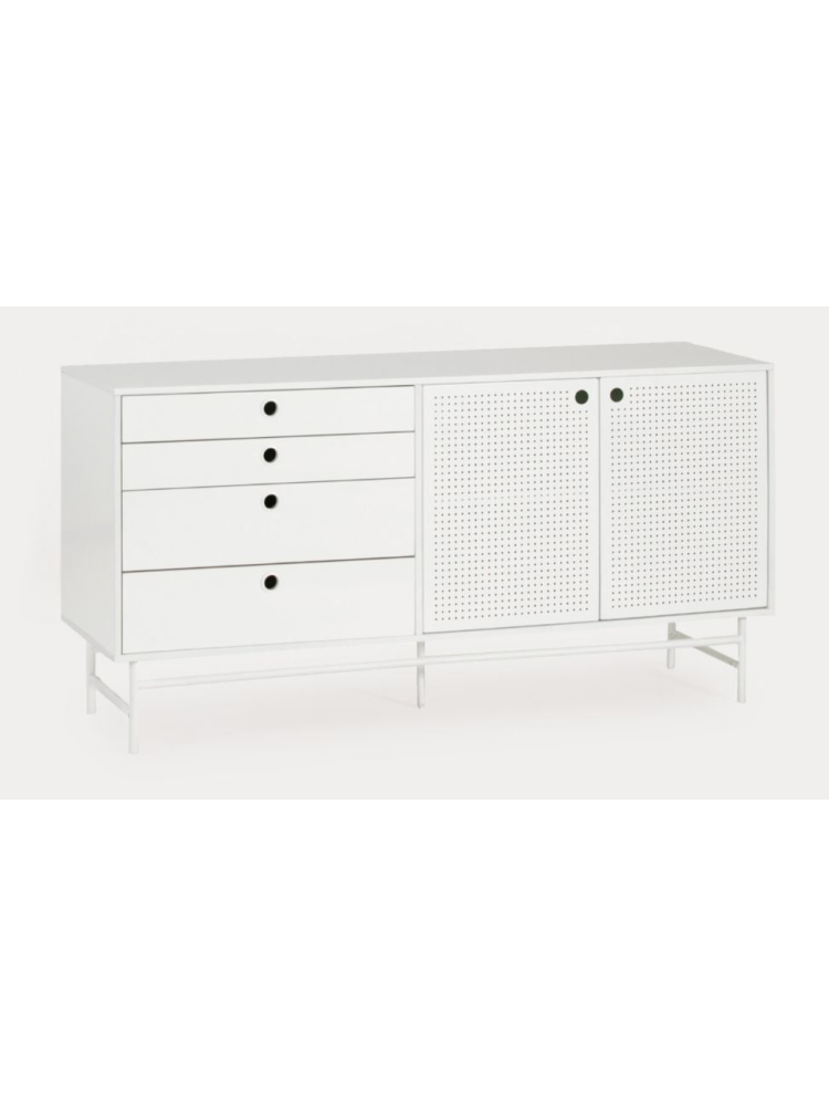 Aparador PUNTO 150x47x77 cms blanco