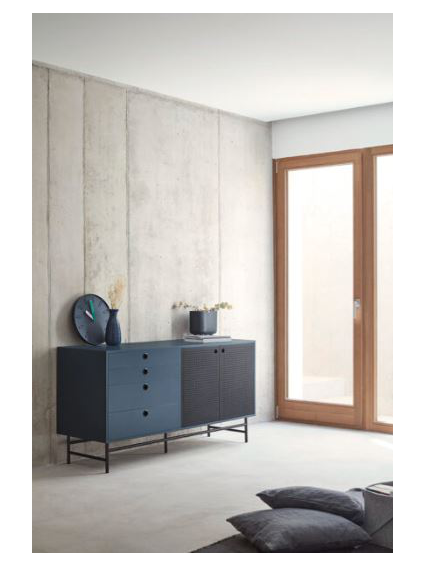 Aparador PUNTO 150x47x77 cms blanco