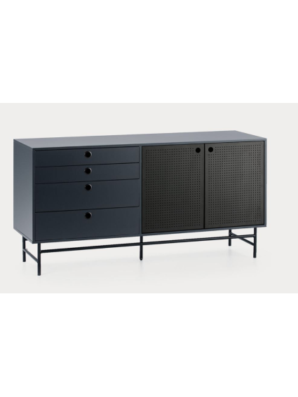 Aparador PUNTO 150x47x77 cms blanco