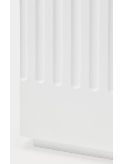 Aparador DORIC 198x48x70 cms Negro/Gris antracita