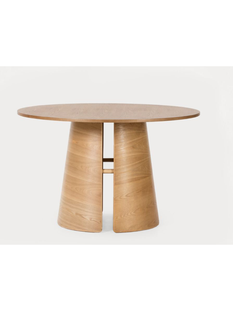 Mesa redonda CEP 137x75 cms Natural