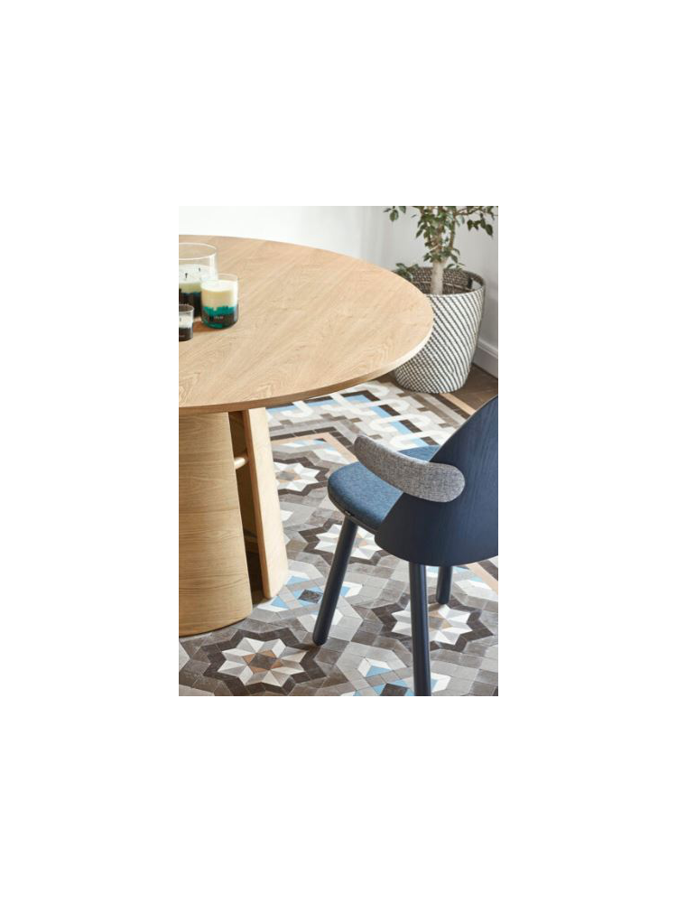 Mesa redonda CEP 137x75 cms Natural