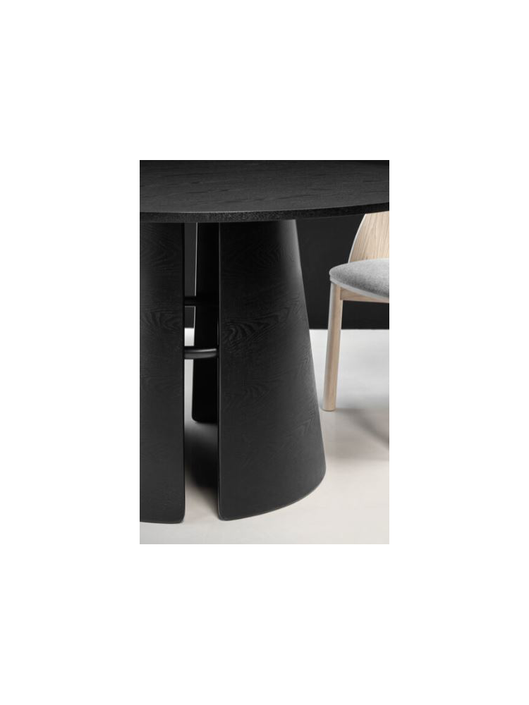 Mesa redonda CEP 137x75 cms Negro