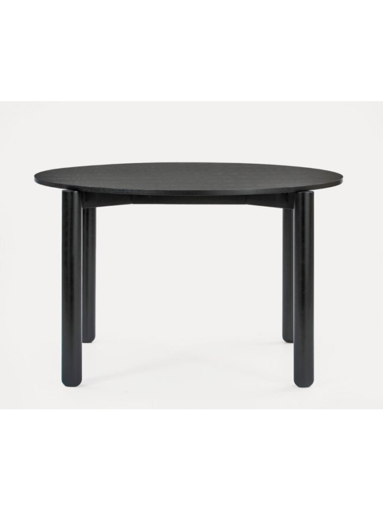 Mesa redonda ATLAS 120x75 cms negro