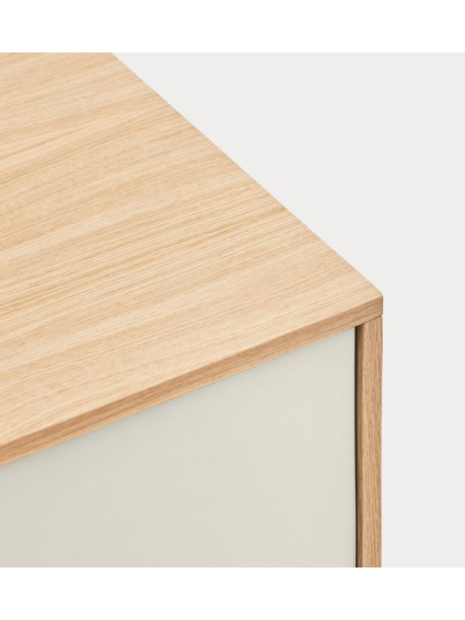 Aparador 2puertas 3cajones YOKO 180x45x81 cms Roble/Teja