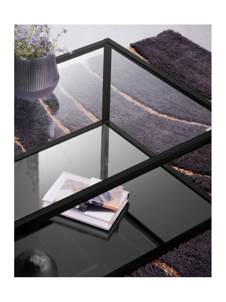 Mesa de centro GLASS 110x60x35 cms