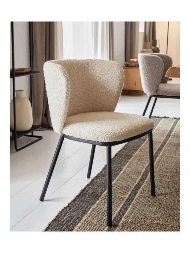 Silla COLLETTE borrego bl