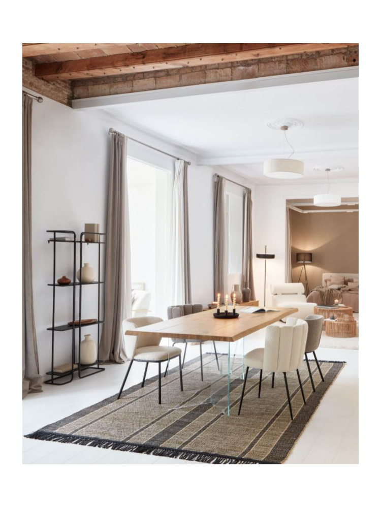 Silla COLLETTE borrego bl