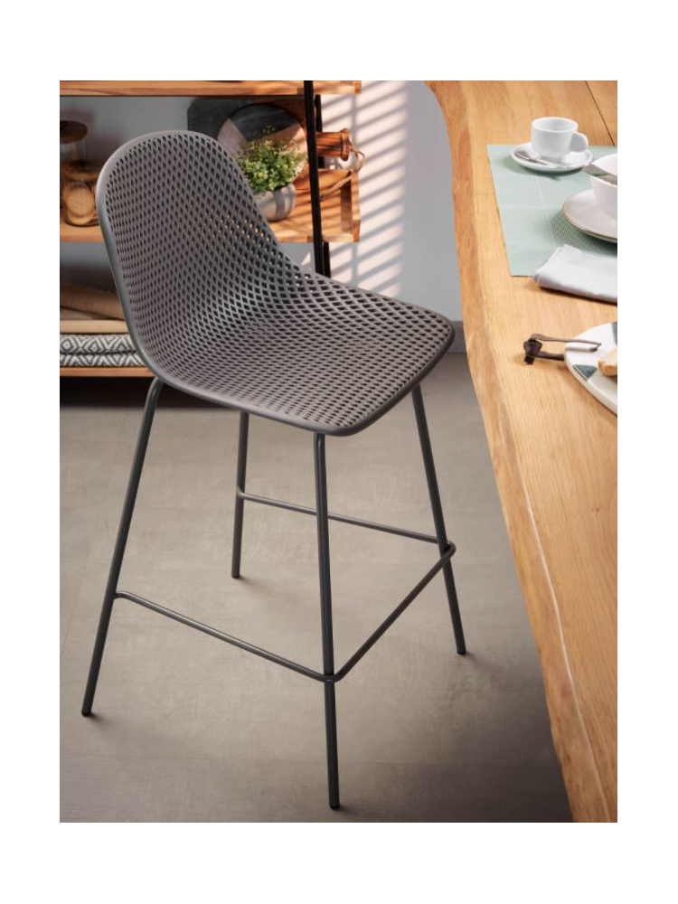 Taburete INGA gris 75 cms