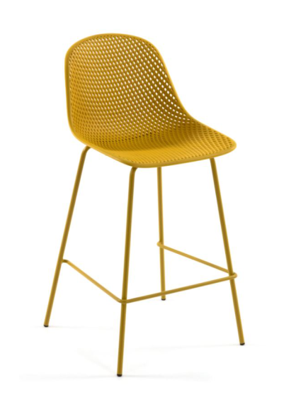 Taburete INGA amarillo  75 cms