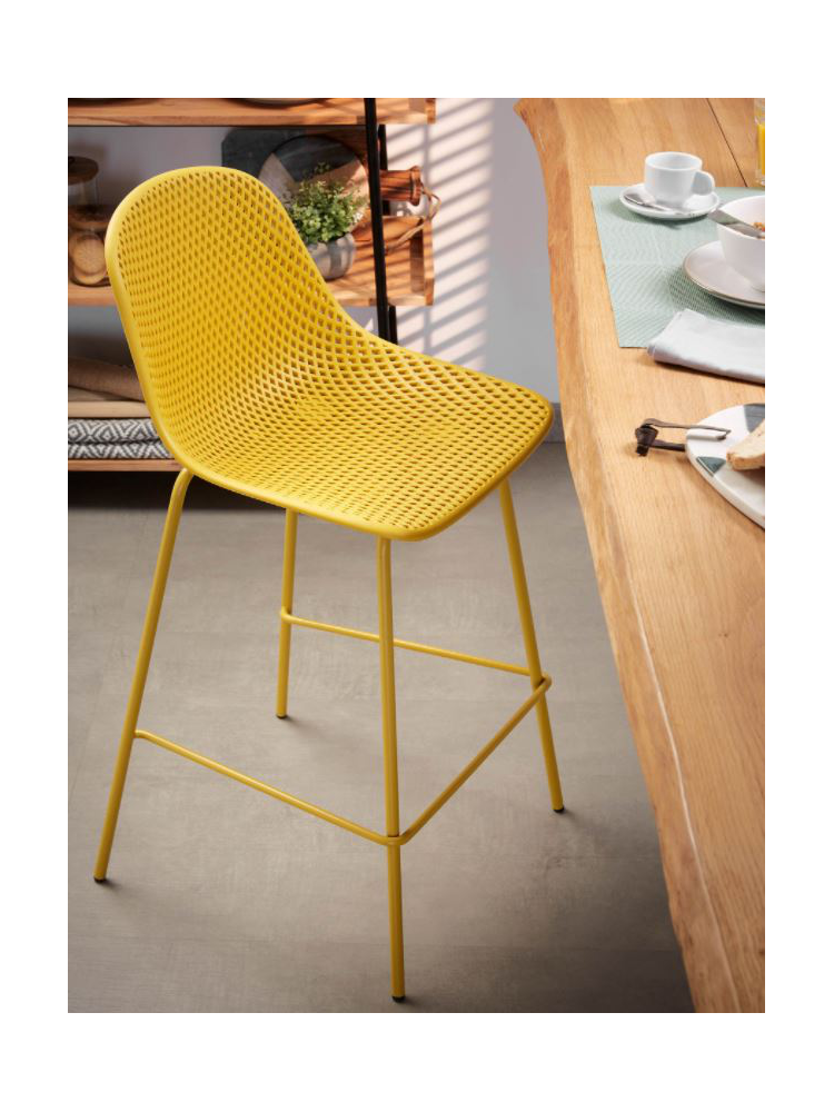 Taburete INGA amarillo  75 cms
