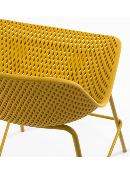 Taburete INGA amarillo  75 cms