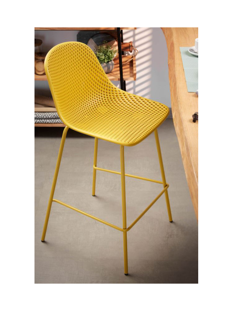 Taburete INGA amarillo 65 cms