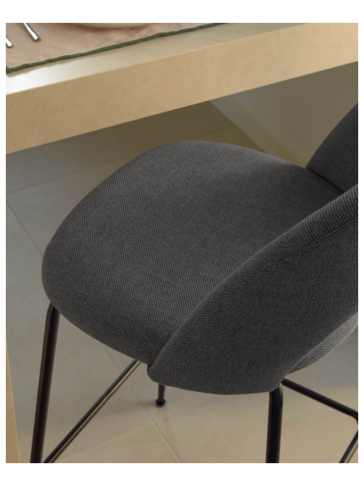 Taburete ASTRID 63 cms gris oscuro