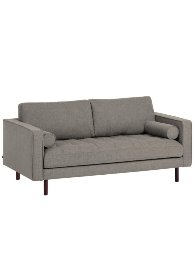 Sofá WALKIRIA 2 plazas gris claro 182x98x85 Sofá WALKIRIA 2 plazas gris claro 182x98x85