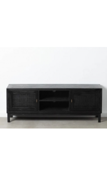 Mueble T.V. PARI 150x40x55 cms negro