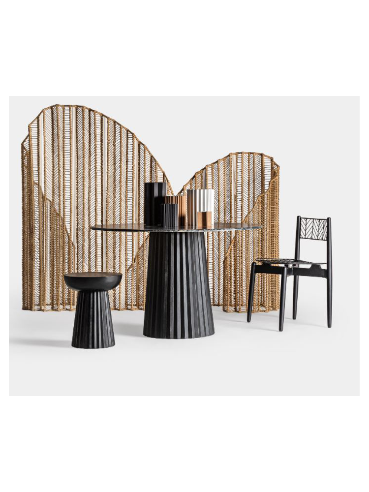 Mesa auxiliar  ARTI 38x46 cms Natural