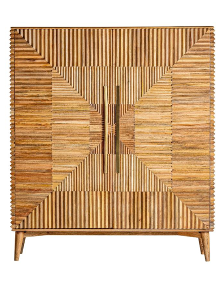 Armario  ARTI 135x43x185 cms Negro