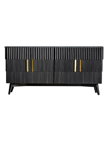 Estantería  ARTI 110x40x230 cms Negro