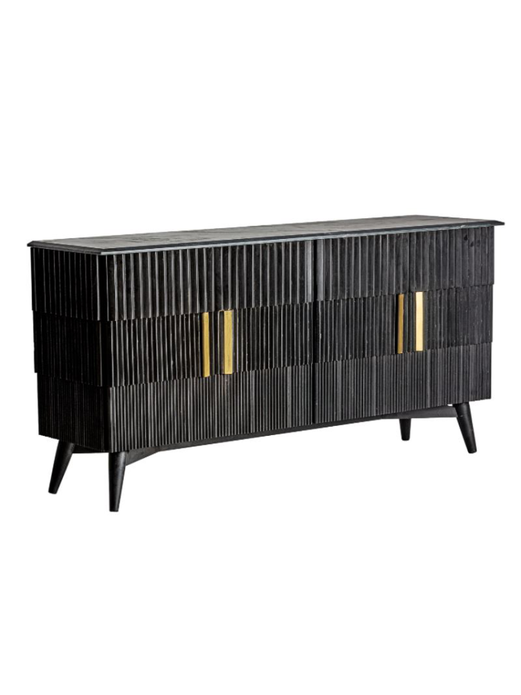 Estantería  ARTI 110x40x230 cms Negro