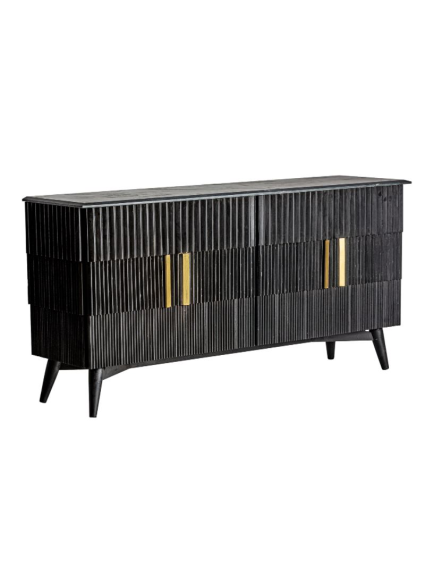 Estantería  ARTI 110x40x230 cms Negro