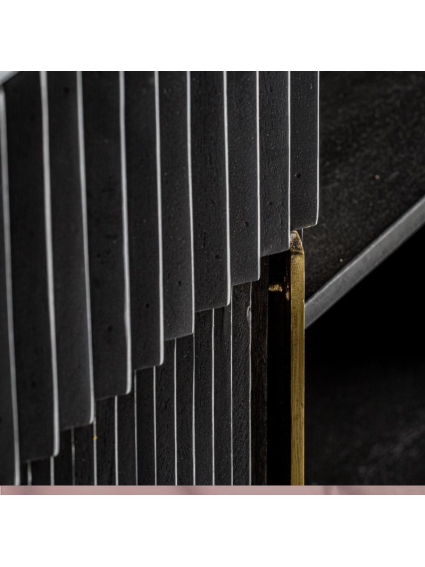 Estantería  ARTI 110x40x230 cms Negro