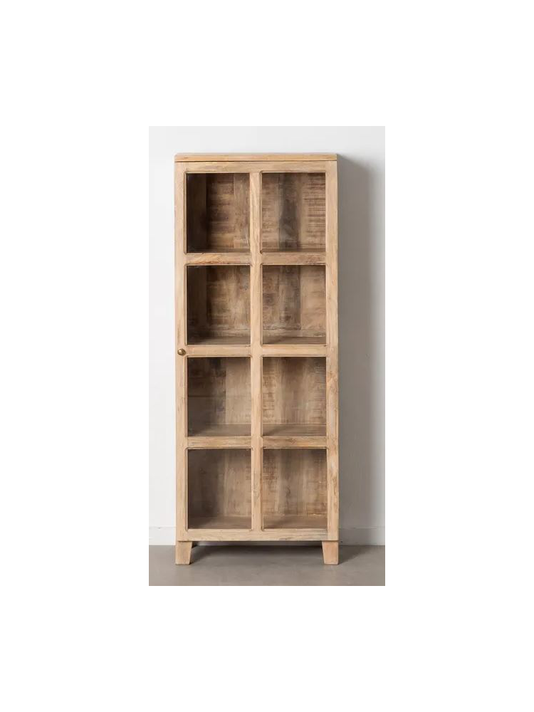 Vitrina CAEN rozada 120X40X194 cms