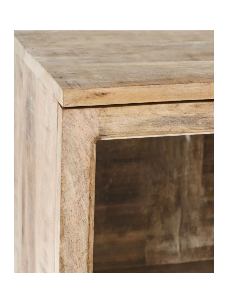 Vitrina CAEN rozada 120X40X194 cms