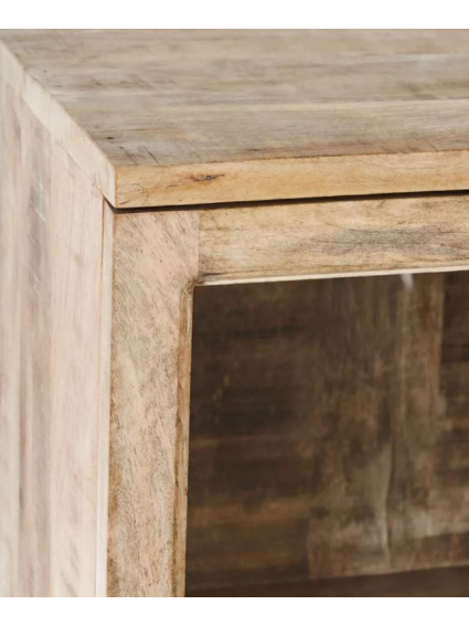 Vitrina CAEN rozada 120X40X194 cms