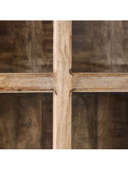 Vitrina CAEN rozada 120X40X194 cms