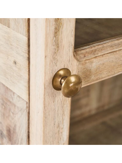 Vitrina CAEN rozada 120X40X194 cms